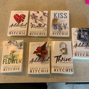 Addicted/Calloway Series (first 7 books) ORIGINAL COVERS